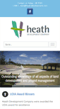 Mobile Screenshot of heathdevelopment.com